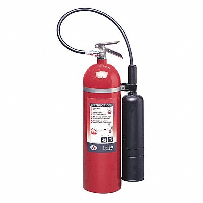 Fire Extinguisher Carbon Dioxide 15lb BC MPN:B15V