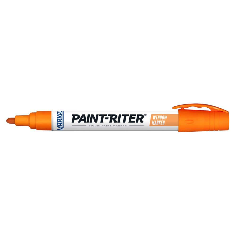 Liquid paint marker creates bright marks that are easily removed with water MPN:97452