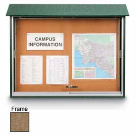 United Visual Products Sliding-Door Outdoor Message Center - 45