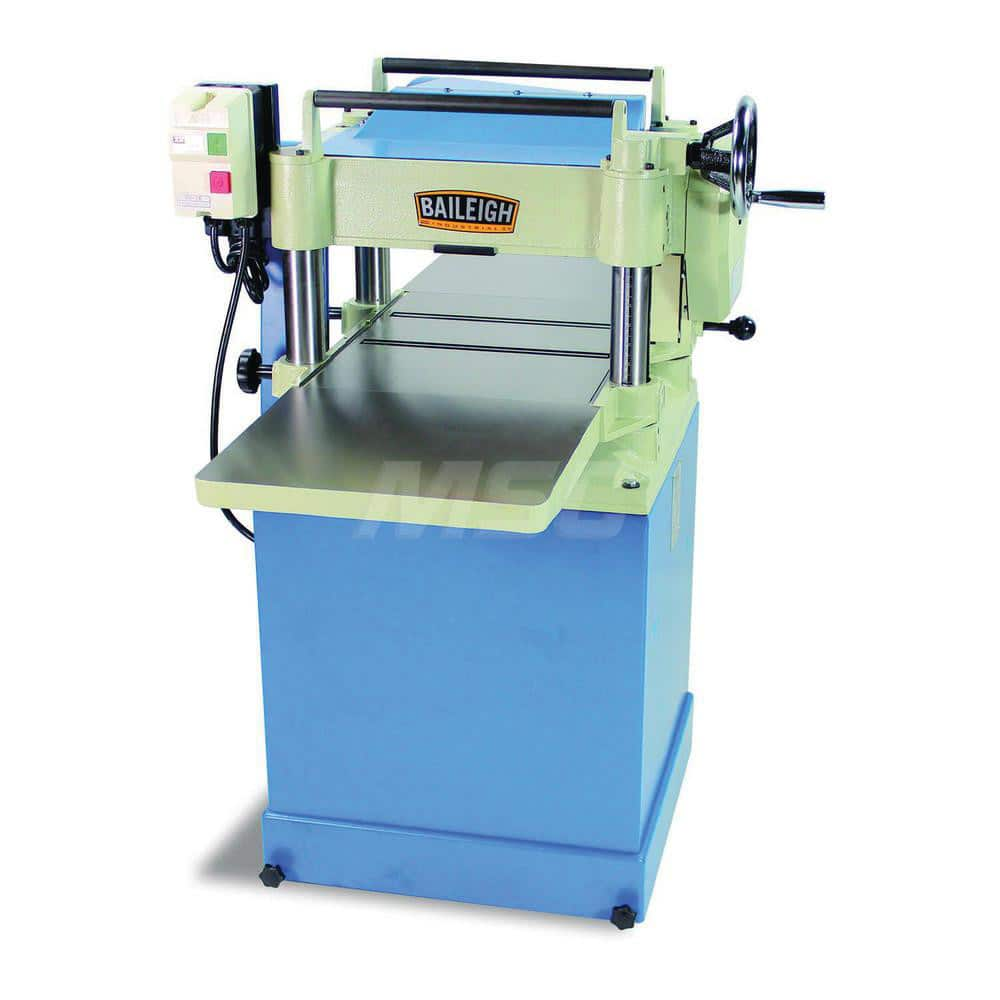 Planer Machines, Cutting Width (Inch): 15 , Depth of Cut (Inch): 1/8 , Cutting Thickness (Inch): 3/16 , Number of Cutting Knives: 3  MPN:1004935