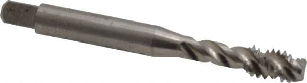 Spiral Flute Tap: 1/4-20, UNC, 3 Flute, Modified Bottoming, Powdered Metal, Bright/Uncoated MPN:40087-010