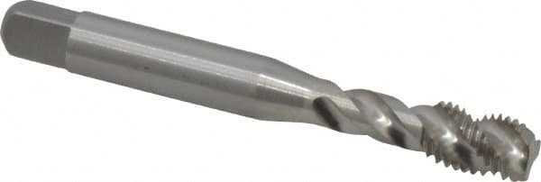 Spiral Flute Tap: 5/16-24, UNF, 3 Flute, Modified Bottoming, 3B Class of Fit, Powdered Metal, Bright/Uncoated MPN:40113-010