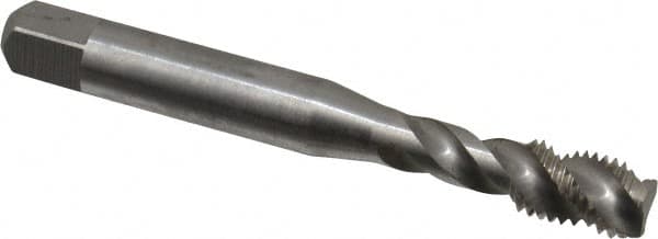 Spiral Flute Tap: 5/16-24, UNF, 3 Flute, Modified Bottoming, 2B Class of Fit, Powdered Metal, Bright/Uncoated MPN:40114-010