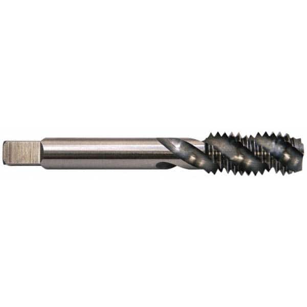 Spiral Flute Tap: 1/2-20 UNF, 3 Flutes, Modified Bottoming, 3B Class of Fit, Powdered Metal, Oxide Coated MPN:40173-00S