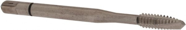 Spiral Point Tap: #6-32, UNC, 3 Flutes, Plug, 3B, Powdered Metal, Bright Finish MPN:30042-000