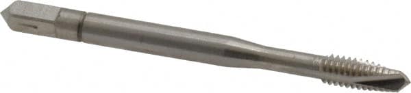 Spiral Point Tap: #8-32 UNC, 3 Flutes, Plug Chamfer, 2B Class of Fit, Powdered Metal High-Speed Steel, Bright/Uncoated MPN:30053-000