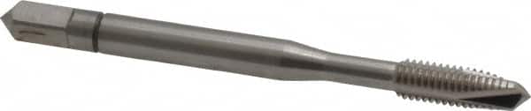 Spiral Point Tap: #10-32 UNF, 3 Flutes, Plug Chamfer, 2B Class of Fit, Powdered Metal High-Speed Steel, Bright/Uncoated MPN:30073-000