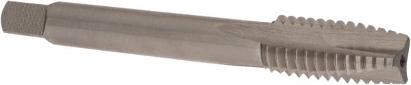 Spiral Point Tap: 7/16-14 UNC, 3 Flutes, Plug Chamfer, 3B Class of Fit, Powdered Metal High-Speed Steel, Bright/Uncoated MPN:30143-000