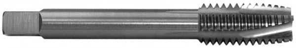 Spiral Point Tap: 1/2-20, UNF, 4 Flutes, Plug, Powdered Metal, Bright Finish MPN:30177-000