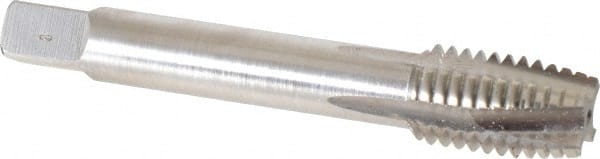 Spiral Point Tap: 5/8-11 UNC, 4 Flutes, Plug Chamfer, 3B Class of Fit, Powdered Metal High-Speed Steel, Bright/Uncoated MPN:30183-000