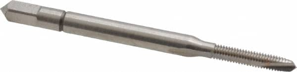 Spiral Point Tap: M2.5x0.45 Metric, 2 Flutes, Plug Chamfer, 6H Class of Fit, Powdered Metal High-Speed Steel, Bright/Uncoated MPN:31003-000