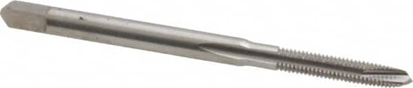 Spiral Point Tap: M3x0.5 Metric, 3 Flutes, Plug Chamfer, 6H Class of Fit, Powdered Metal High-Speed Steel, Bright/Uncoated MPN:31013-000