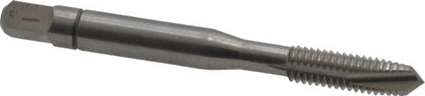 Spiral Point Tap: M6x1 Metric, 3 Flutes, Plug Chamfer, 6H Class of Fit, Powdered Metal High-Speed Steel, Bright/Uncoated MPN:31055-000