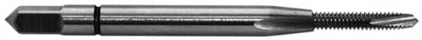 Spiral Point Tap: #3-48, UNC, 2 Flutes, Plug, Powdered Metal, Bright Finish MPN:32013-000