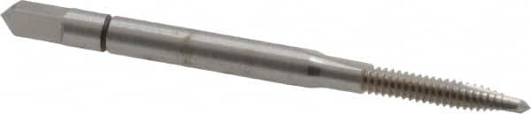 Spiral Point Tap: #4-40, UNC, 2 Flutes, Plug, 2B/3B, Powdered Metal, Bright Finish MPN:32022-000