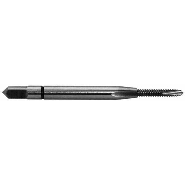 Spiral Point Tap: #4-40, UNC, 2 Flutes, Plug, Powdered Metal, Bright Finish MPN:32024-000