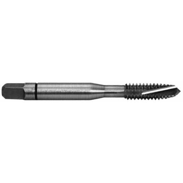 Spiral Point Tap: #10-24, UNC, 3 Flutes, Plug, Powdered Metal, Bright Finish MPN:32065-000