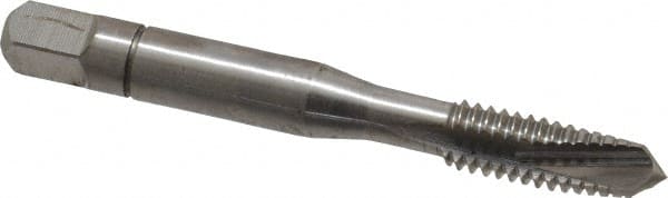 Spiral Point Tap: 5/16-18, UNC, 3 Flutes, Plug, 3B, Powdered Metal, Bright Finish MPN:32103-000