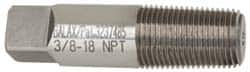 3/8-18 NPT, Bright Finish, High Speed Steel, Thread Forming Pipe Tap MPN:02400-000