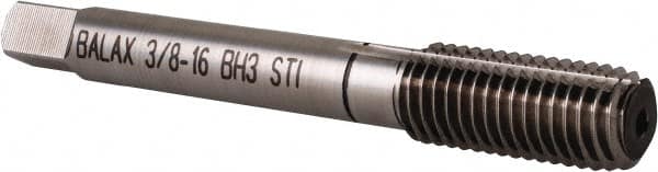 Thread Forming STI Tap: 3/8-16 UNC, H3, Bottoming, Bright Finish MPN:13543-000