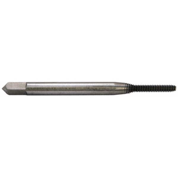 Thread Forming Tap: #1-64 UNC, Bottoming, High Speed Steel, Bright Finish MPN:10125-010