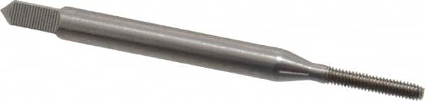 Thread Forming Tap: #1-72 UNF, 2/3B Class of Fit, Bottoming, High Speed Steel, Bright Finish MPN:10242-010