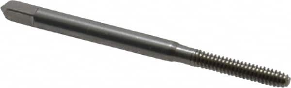 Thread Forming Tap: #4-40 UNC, 2/2B/3B Class of Fit, Bottoming, High Speed Steel, Bright Finish MPN:10724-010