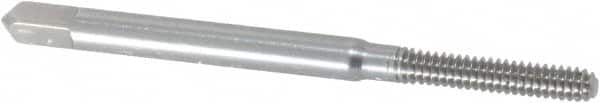 Thread Forming Tap: #4-40 UNC, 2B Class of Fit, Bottoming, Cobalt, Bright Finish MPN:10765-010