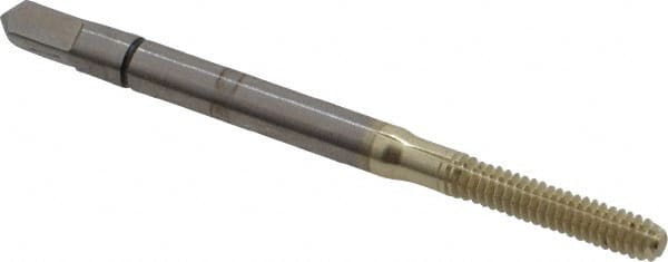 Thread Forming Tap: #4-40 UNC, 2B Class of Fit, Bottoming, Powdered Metal High Speed Steel, Bal-Plus Coated MPN:10852-81L