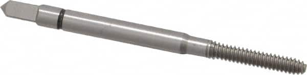 Thread Forming Tap: #4-40 UNC, 2/3B Class of Fit, Bottoming, Powdered Metal High Speed Steel, Bright Finish MPN:10853-210