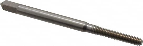 Thread Forming Tap: #4-48 UNF, 2B/3B Class of Fit, Bottoming, High Speed Steel, Bright Finish MPN:10944-010
