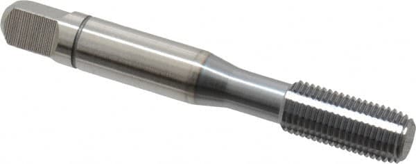 Thread Forming Tap: 3/8-24 UNF, 2B Class of Fit, Bottoming, Powdered Metal High Speed Steel, TiCN Coated MPN:13712-91C