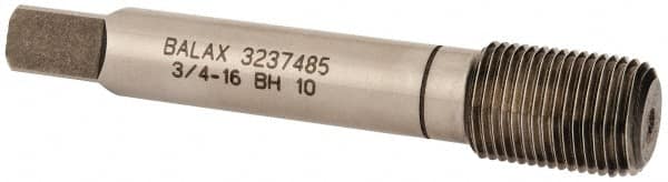 Thread Forming Tap: 3/4-16 UNF, Bottoming, High Speed Steel, Bright Finish MPN:14890-000