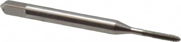 Thread Forming Tap: M1.7x0.35 Metric Coarse, 4H Class of Fit, Bottoming, High Speed Steel, Bright Finish MPN:17143-010