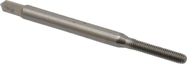 Thread Forming Tap: M2.5x0.45 Metric Coarse, 4H Class of Fit, Bottoming, High Speed Steel, Bright Finish MPN:17423-010