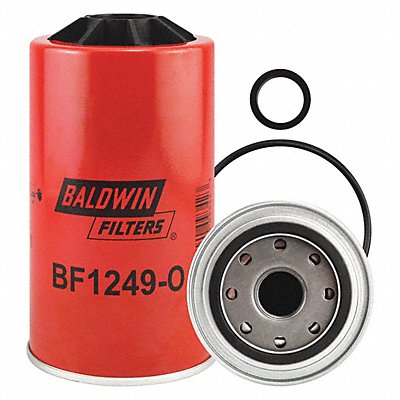 Fuel Filter Spin-On 3-13/16 in.L MPN:BF1249-O