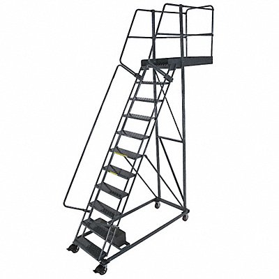 Cantilever Ladder 300lb 152in H 11 Steps MPN:CL-11-28