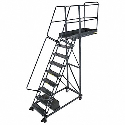 Cantilever Ladder 300lb 132in. H 9 Steps MPN:CL-9-14