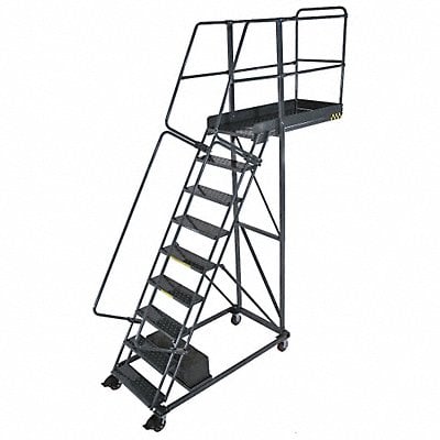 Cantilever Ladder 300lb 129 H 9 Steps MPN:CL-9-28