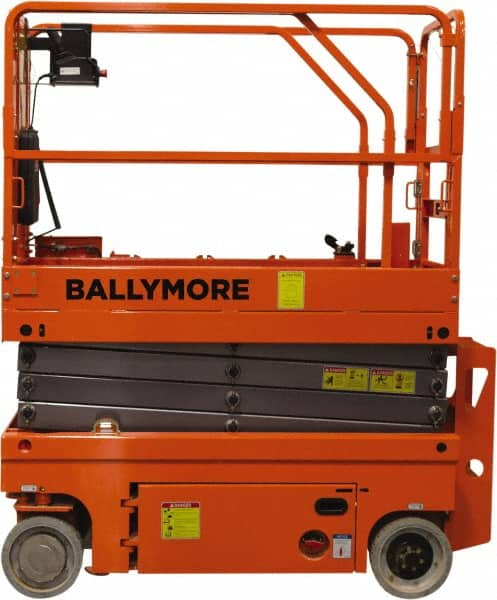 Cherry Pickers (Personal Lifts), Lift Type: Drivable Mini Scissor Lift , Maximum Capacity (Lb.): 500 , Power Type: Battery , Drivable: Yes  MPN:DMSL-19