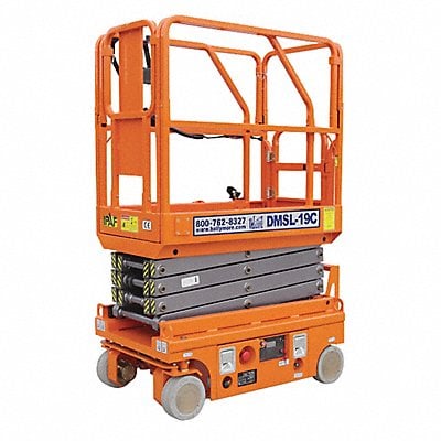 Scissor Lift 500 lb Load Capacity MPN:DMSL-19C