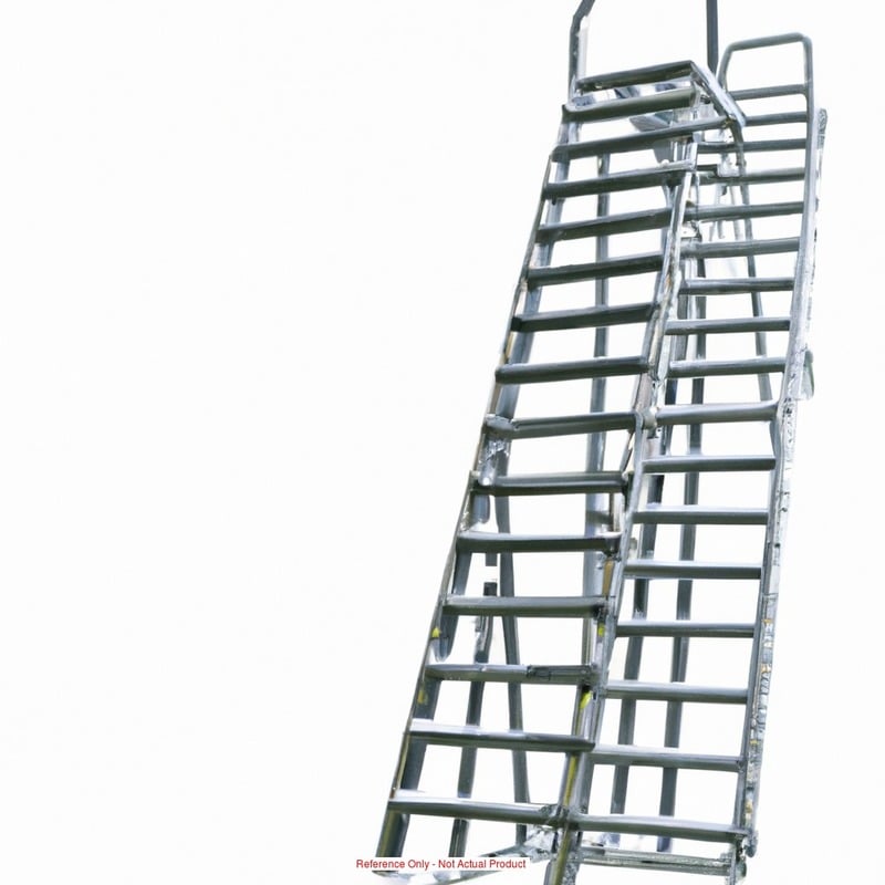 Safety Rolling Ladder Steel 120 in.H MPN:123228PSU