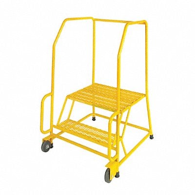 Tilt and Roll Ladder Steel 19 In.H MPN:H226TRX GREY