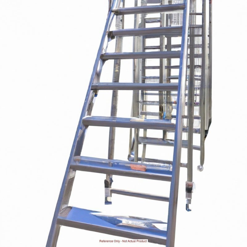 Tilt and Roll Ladder Steel 60 in.H MPN:HL-6NS