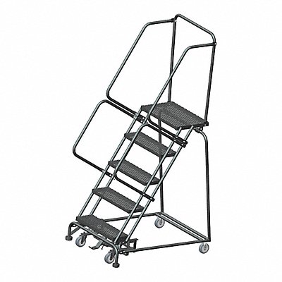 Lockstep Rolling Ladder Steel 50 In.H MPN:WA053214X