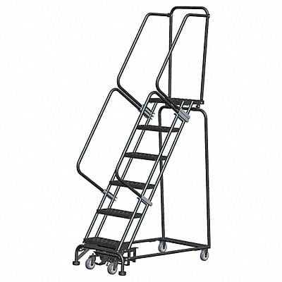 Lockstep Rolling Ladder Steel 60 In.H MPN:WA062414P