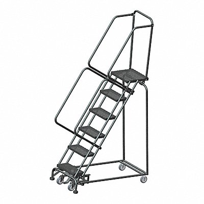 Lockstep Rolling Ladder Steel 60 In.H MPN:WA062414X