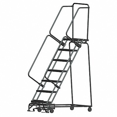 Lockstep Rolling Ladder Steel 70 In.H MPN:WA073214X