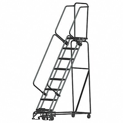 Lockstep Rolling Ladder Steel 80 In.H MPN:WA082414X