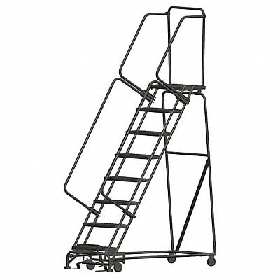 Lockstep Rolling Ladder Steel 80 In.H MPN:WA083214P